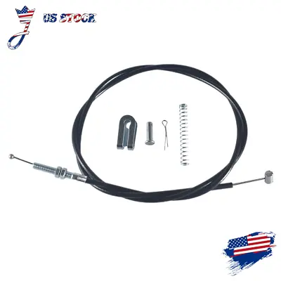 Disc BRAKE CABLE KIT 56  U CLAMP SPRING For Mini Bike DRIFT TRIKE Go Kart Motor • $10.99