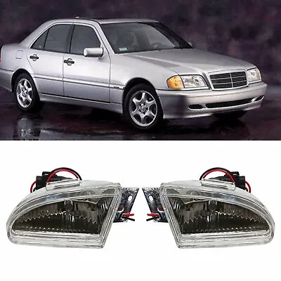 Fit Mercedes Benz C Class W202 Fog Light Front Turn Signal Fog Lamp 1994-2004 PT • $35.14