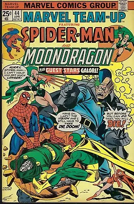 Marvel Team-Up (Marvel-1972)#44 - Spider-Man & MoonDragon (5.5) • $6.99