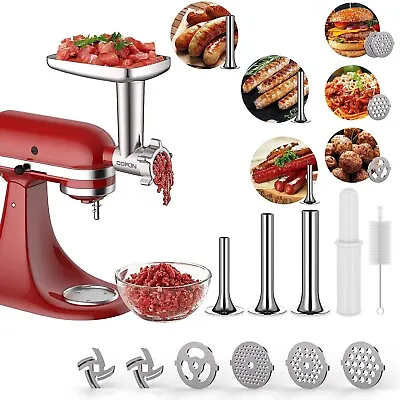 Kitchen Food Meat Grinder Sausage Stuffer Attachment For KitchenAid Stand Mixer • $35.99