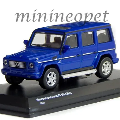 Kyosho K07021g8 Mercedes Benz G 55 Class Amg 1/64 Diecast Model Car Blue • $10.99