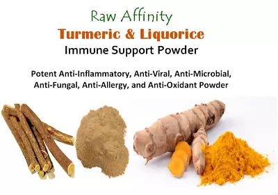 Turmeric Curcumin Licorice Mix Black Pepper Fennel SUPER IMMUNE 100g • £9.95