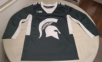 Nike Michigan State Spartans Hockey Jersey Size Men's Small (Check Measurements) • $149.99