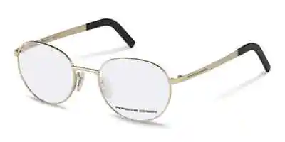 $89 • Buy New Porsche Design Eyeglasses Optical Frame P8315 D Lt Gold Case Retail $400+ 