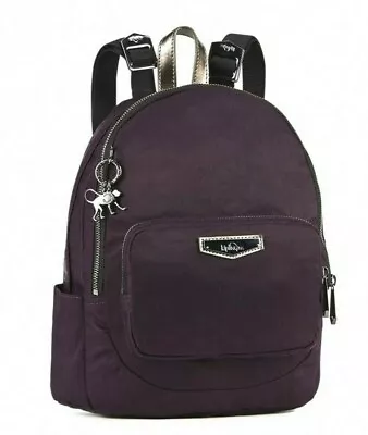 £119.99 • Buy Genuine KIPLING City LM Tabbie Medium Back Pack Bag In Deep Velvet