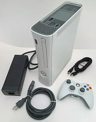 $149.85 • Buy Microsoft XBox 360 Core Matte White Video Game Console Gaming System HDMI 4GB