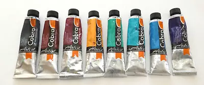 Cobra Water Mixable Oil Paints Little Used 40ml 8 Colours • £23