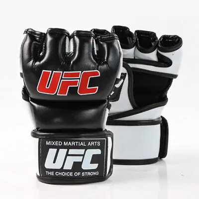 UFC Gloves MMA Boxing Kick Boxing Punch Bag & UFC Training Gloves Muay Thi Gift • £21.59