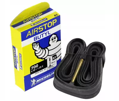 Inner Tube Michelin Airstop Butyl 700x18-23C Presta 40mm/ NEW • $9.90