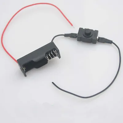 5PCS 12V 23A Single Dedicated  Battery Holder With Switch Support Series Cable • £3.11