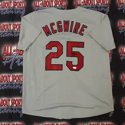 Mark McGwire Authentic Signed Pro Style Jersey Autographed JSA- • $179.99