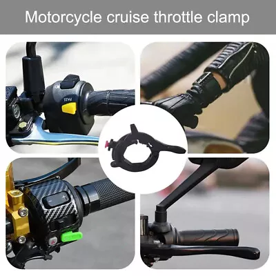 Universal Throttle Control Motorcycle Cruise Control Assist Rocker Cramp Stopper • $9.07