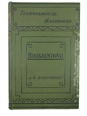 1897 3rd ED The Art Of Book Binding Practical Treatise -Joseph Zaehnsdorf Plates • $67.96