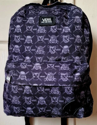 £29.95 • Buy Vans X Star Wars Collaboration Darth Vader Backpack Very RARE Ltd Edition 