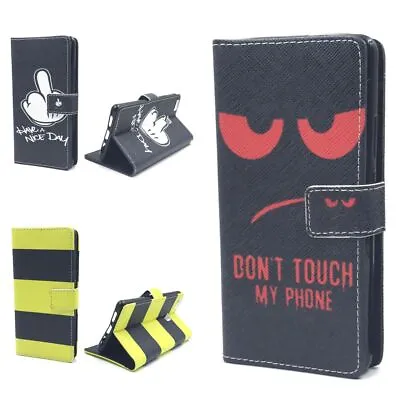 Phone Case Book Style Frame Flip Cover Case Cover Motif Wallet • $30.55