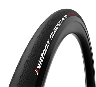 Vittoria Rubino Pro Graphene 2.0 700x25 Tubular Single Road Tyre (Full-Black) • $100