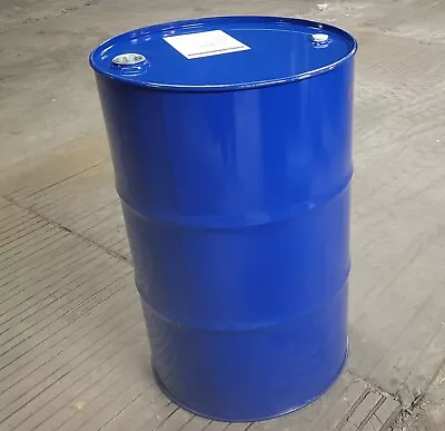 Sealed 55 Gallon Steel Drum Barrel W/ Caps - Blue Metal 55 Gal LOCAL PICKUP ONLY • $30