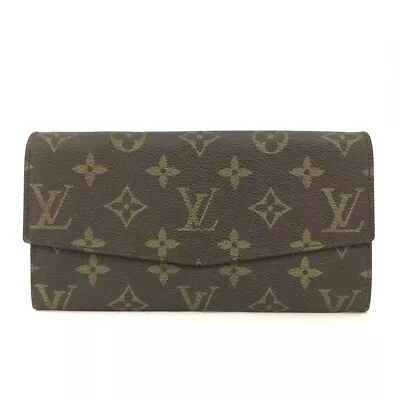 Vintage Louis Vuitton Monogram Bifold Long Wallet/9Y0835 • $1