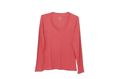 Island Company Women's 100% Cotton V Neck Shirt Retail $45 • $5.99