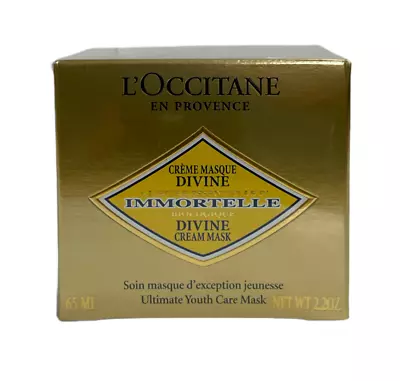 *L'occitane Immortelle Divine Cream Mask (65ml/2.2oz) New Sealed As Seen In Pics • $155.95