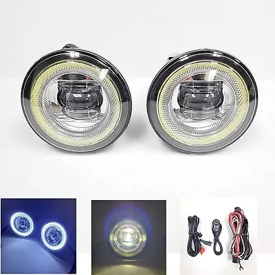 LED Fog Driving Lights Kit Halo For 2007-2014 Ford Mustang Shelby GT500/Valance • $82.99