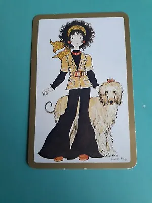 Genuine VintageSwap/playing Cards. 70s  Sarah Kay. • $3.50
