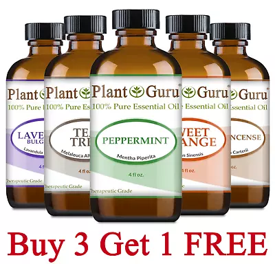 Essential Oils 4 Oz. 100% Pure Natural Therapeutic Grade Aromatherapy Oil Bulk • $19.60