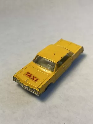 Vintage Matchbox/Lesney No. 20 Chevrolet Impala Taxi Made In England • $8.45