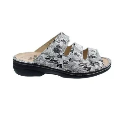 Finn Comfort MENORCA-S Tayfun (Leather) Platero Soft Bettung 82564 • $106.31