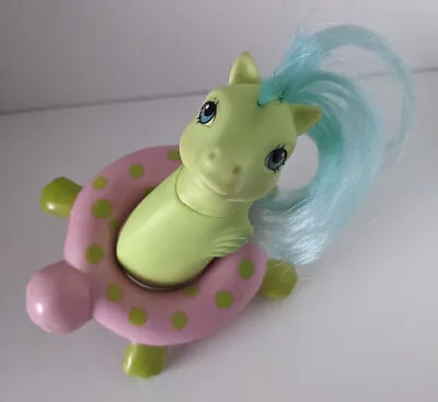 G1 1984 My Little Pony SEA SHIMMER Baby Sea Pony Vintage WITH RING • £18