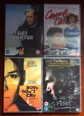Get Carter Gregory's Girl Boys Don't Cry Spider. Brand New Sealed DVDS. • £8