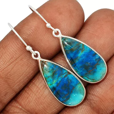 Natural Quantum Quattro - USA 925 Sterling Silver Earrings Jewelry CE26787 • $15.99