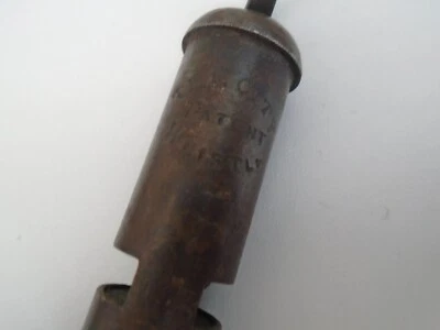 £25 • Buy Early Example Of  De Courcy Or J. Hudson & Co The City Patent GS Whistle (Brass)