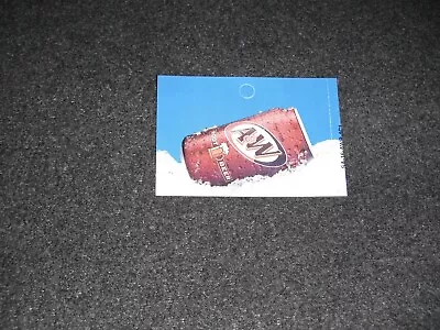 A & W Root Beer Vending Machine Label Refrigerator Magnet • $1