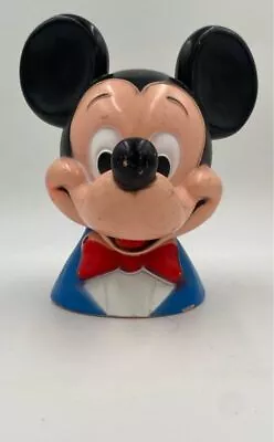 Vintage Multicolor Disneyana Mickey Mouse Decorative Collectible Bank • $7.99