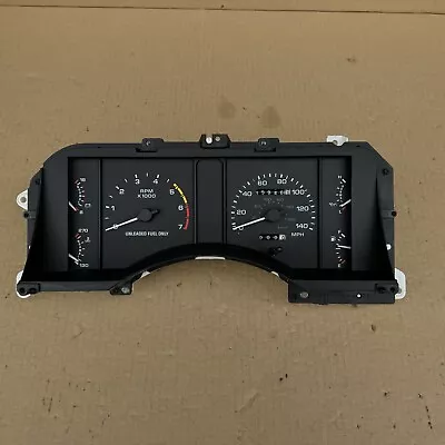 90-93 Mustang 140 MPH Instrument Cluster Gauges Speedometer 5.0 GT LX OEM 44A • $499.99