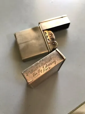 Vintage Lighter Drollinger No. 100 In Alpacca. 1950s Super Rare  • $500