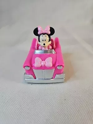 Disney Minnie Mouse Pink Car Mickey Mouse Clubhouse Pull Back Car 4x2 Toy  • £8.40