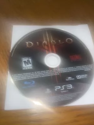 Diablo III 3 Reaper Of Souls Ultimate Evil Edition PlayStation 3 PS3 DISC ONLY￼ • $9