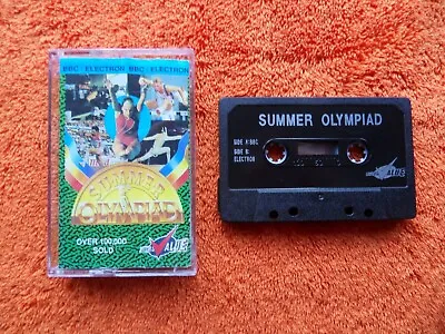 SUMMER OLYMPIAD - By Micro Value - BBC Micro / Acorn Electron Cassette • £4.99