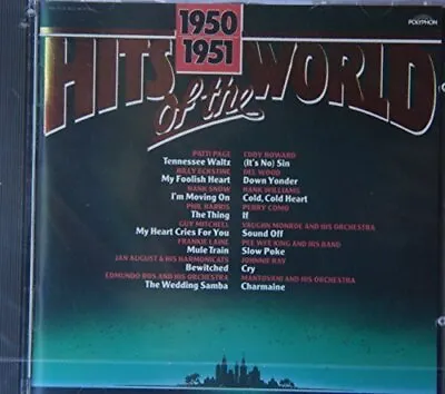 £7.06 • Buy Hits Of The World 1950/51 | CD | Patti Page, Billy Eckstine, Hank Snow, Phil ...