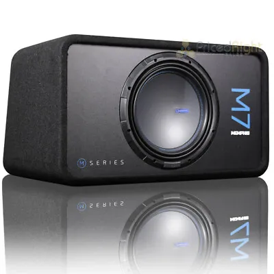 Memphis Single 12  Loaded Subwoofer Enclosure 1500 Watt Car Audio BASS M7E12S1 • $399.95