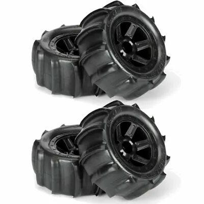 $63.98 • Buy Pro-Line 10101-10[2] Sling Shot 2.2  Sand Tires Mounted 1/16 E-Revo (4)