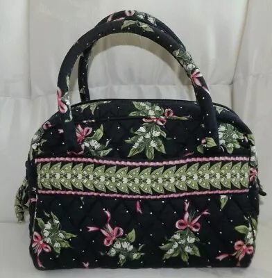 VERA BRADLEY Small Purse Or Cosmetic Case - New Hope Black Pink Ribbons  • $19.95