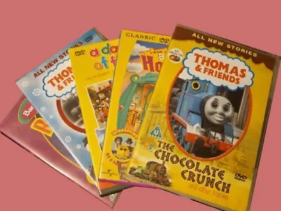 £4.99 • Buy Children's DVD Bundle - Barney, Thomas The Tank Engine Etc