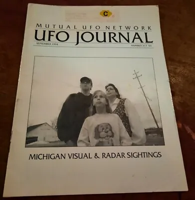 Mutual UFO Network Mufon UFO Journal September 1994 #317 • $10