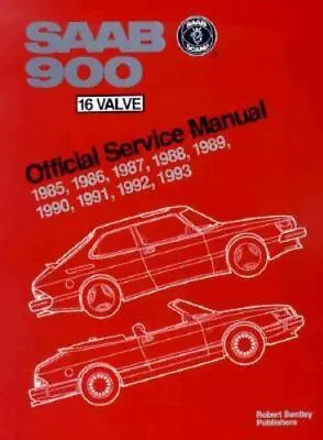 Saab 900 16 Valve Service Manual: 1985 • $53.68