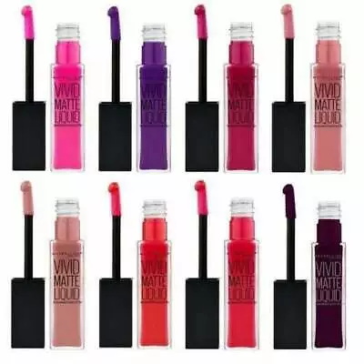 Maybelline Color Sensational Vivid Matte Liquid Lip Color ~ Choose Shade • $5.99