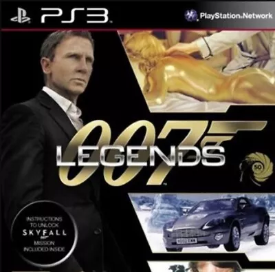 007 Legends James Bond PS3 Sony Playstation 3 UK PAL NEW UN SEALED OF GOLDEN • £18.84