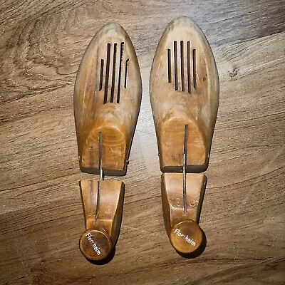 Vintage Wooden Florsheim Shoe Trees Size 10-3 • $26.89